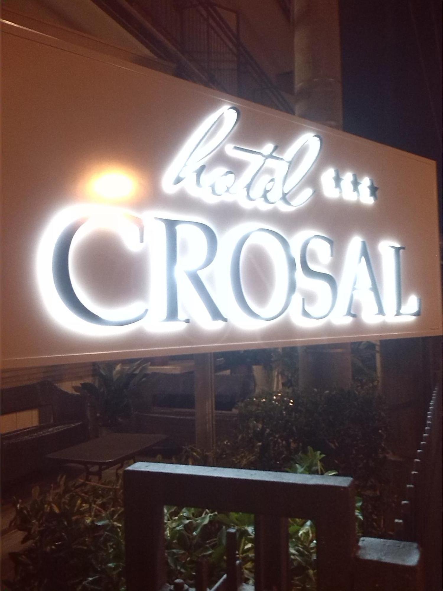 Hotel Crosal Rímini Exterior foto